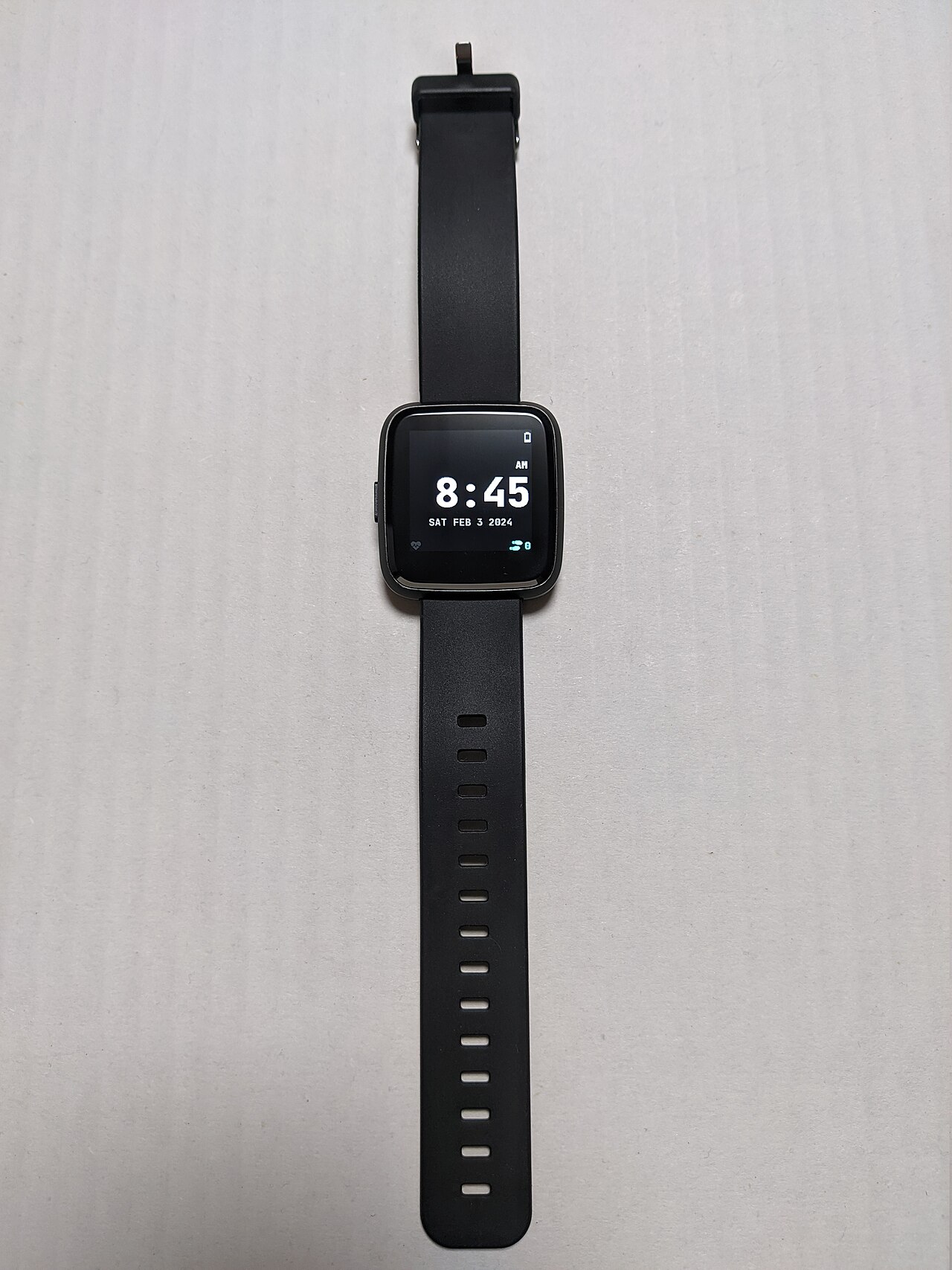 Figure 6 — The PineTime, an open-source smartwatch. A 2021 port put the animation on its display — a reminder that the interesting constraint on modern small hardware is usually power and storage rather than …