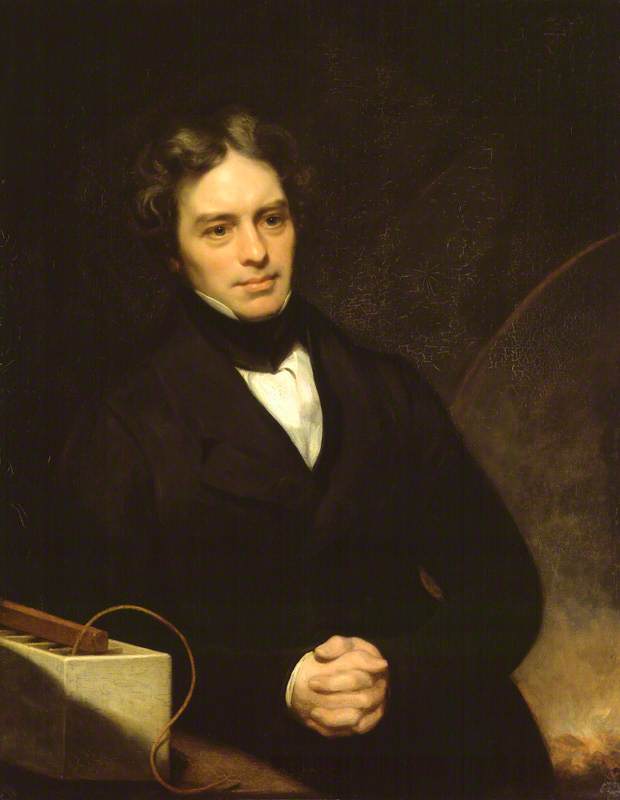 Figure 5 — Michael Faraday, who explained what the dielectric does and gave us "specific inductive capacity." The unit of capacitance was named in his honour after his death; he did not define it. …