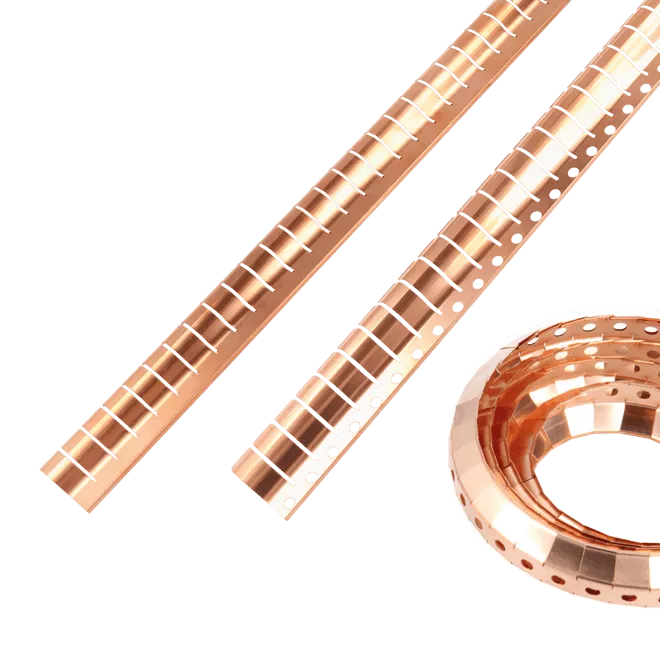 Figure 2 — Figure B — Beryllium-copper fingerstock (spring-finger) EMI gasket — the compressible conductive strip that bonds a removable panel, a door, or the entry bulkhead continuously to the shield around …